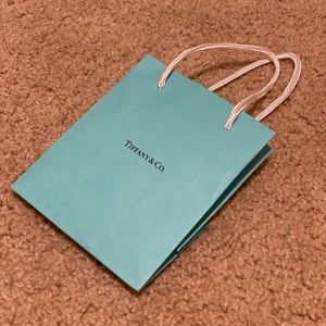 Tiffany & Co. paperbag with receipt holder